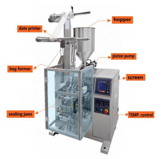 pillow automatic fill seal Vertical Packing Machine